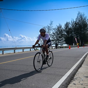 Race photo from Belitung Multisport Festival