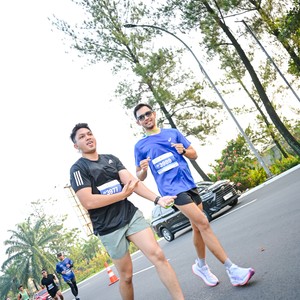 Race photo from BOGORUN 2026