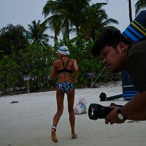 Race photo from Belitung Multisport Festival