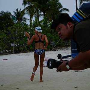 Race photo from Belitung Multisport Festival