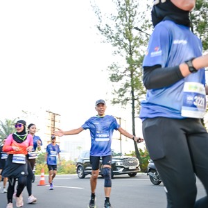 Race photo from BOGORUN 2026