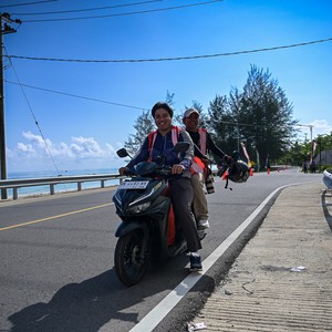 Race photo from Belitung Multisport Festival