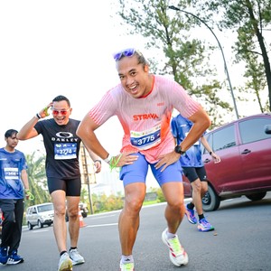 Race photo from BOGORUN 2026