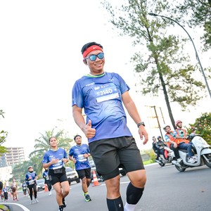 Race photo from BOGORUN 2026