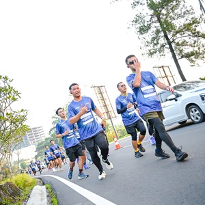 Race photo from BOGORUN 2026