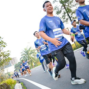 Race photo from BOGORUN 2026