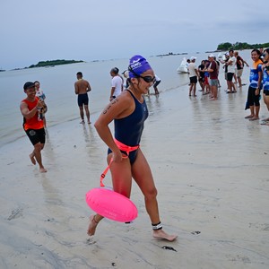 Race photo from Belitung Multisport Festival