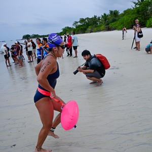Race photo from Belitung Multisport Festival