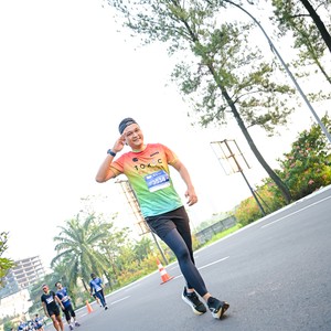 Race photo from BOGORUN 2026