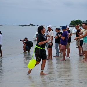 Race photo from Belitung Multisport Festival
