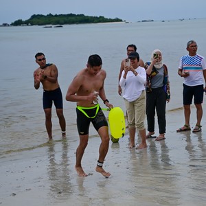 Race photo from Belitung Multisport Festival