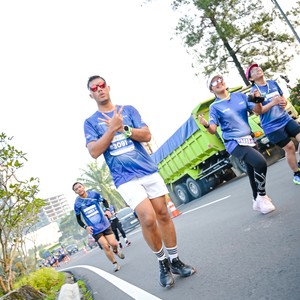 Race photo from BOGORUN 2026