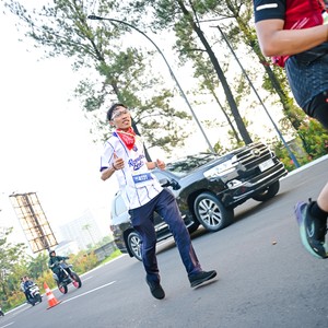 Race photo from BOGORUN 2026