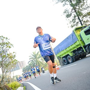 Race photo from BOGORUN 2026