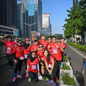 Race photo from SMARTFREN RUN 2026