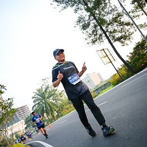 Race photo from BOGORUN 2026
