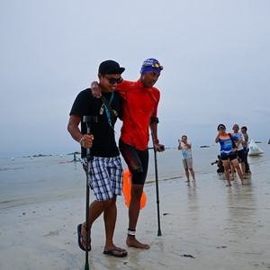Race photo from Belitung Multisport Festival