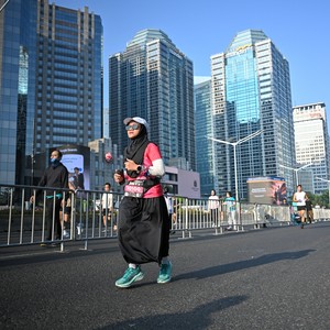 Race photo from SMARTFREN RUN 2026
