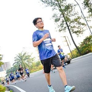Race photo from BOGORUN 2026
