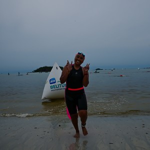 Race photo from Belitung Multisport Festival