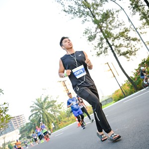 Race photo from BOGORUN 2026