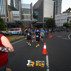 Race photo from ISOPLUS RUN 2026 - JAKARTA
