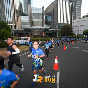 Race photo from ISOPLUS RUN 2026 - JAKARTA