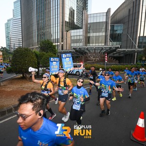 Race photo from ISOPLUS RUN 2026 - JAKARTA