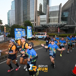 Race photo from ISOPLUS RUN 2026 - JAKARTA