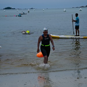 Race photo from Belitung Multisport Festival
