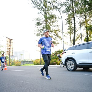 Race photo from BOGORUN 2026