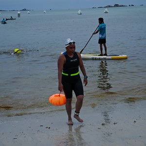 Race photo from Belitung Multisport Festival