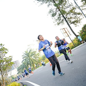 Race photo from BOGORUN 2026