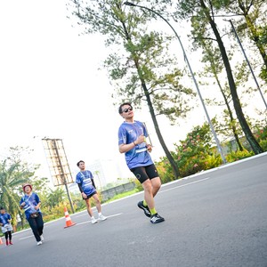 Race photo from BOGORUN 2026