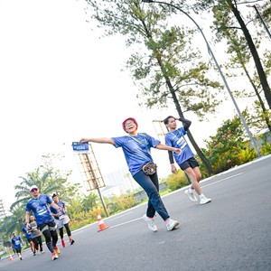 Race photo from BOGORUN 2026