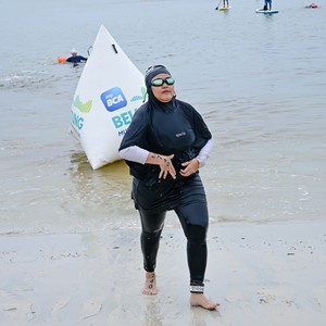 Race photo from Belitung Multisport Festival