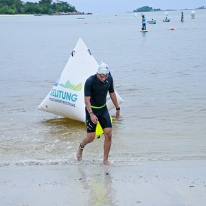 Race photo from Belitung Multisport Festival