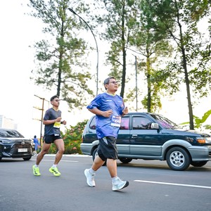 Race photo from BOGORUN 2026