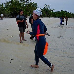 Race photo from Belitung Multisport Festival
