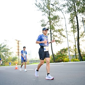 Race photo from BOGORUN 2026