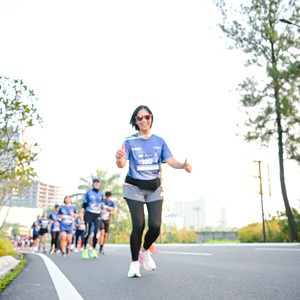 Race photo from BOGORUN 2026