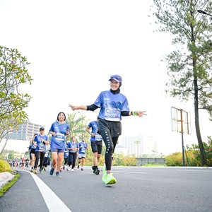Race photo from BOGORUN 2026