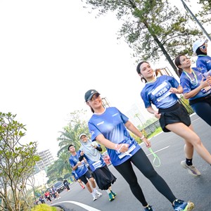 Race photo from BOGORUN 2026
