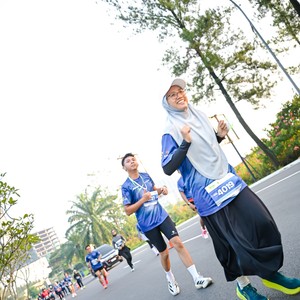 Race photo from BOGORUN 2026
