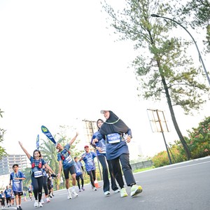 Race photo from BOGORUN 2026