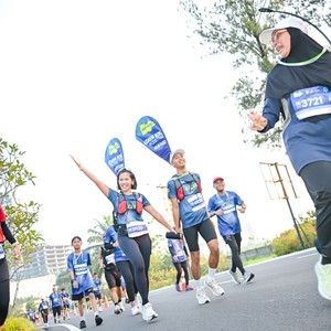 Race photo from BOGORUN 2026