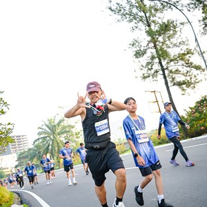 Race photo from BOGORUN 2026