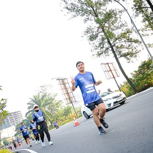Race photo from BOGORUN 2026