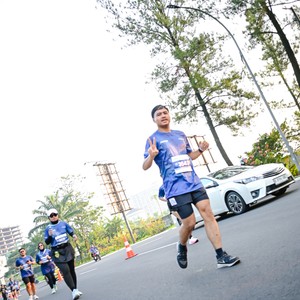 Race photo from BOGORUN 2026