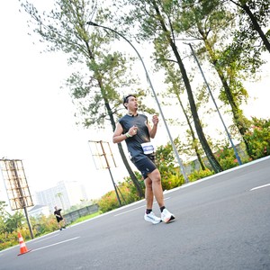 Race photo from BOGORUN 2026